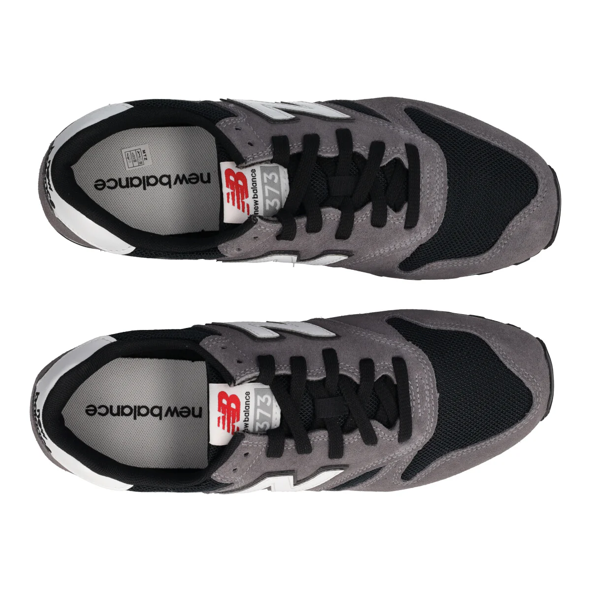 373 Sneakers Uomo Grigie e Nere - Image 5