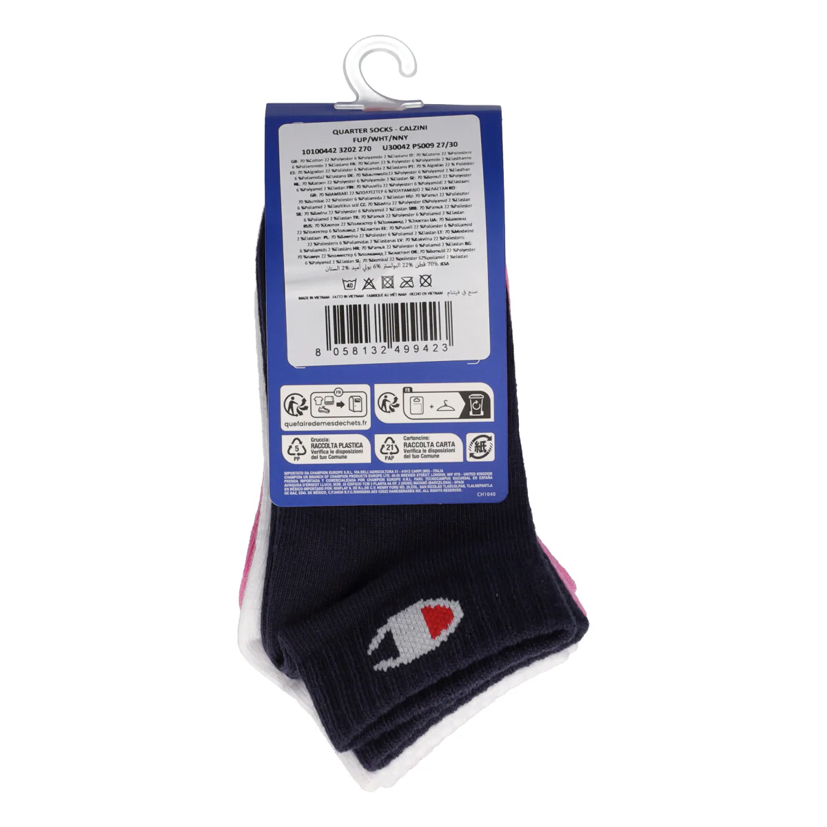 3PK QUARTER SOCKS - Image 4