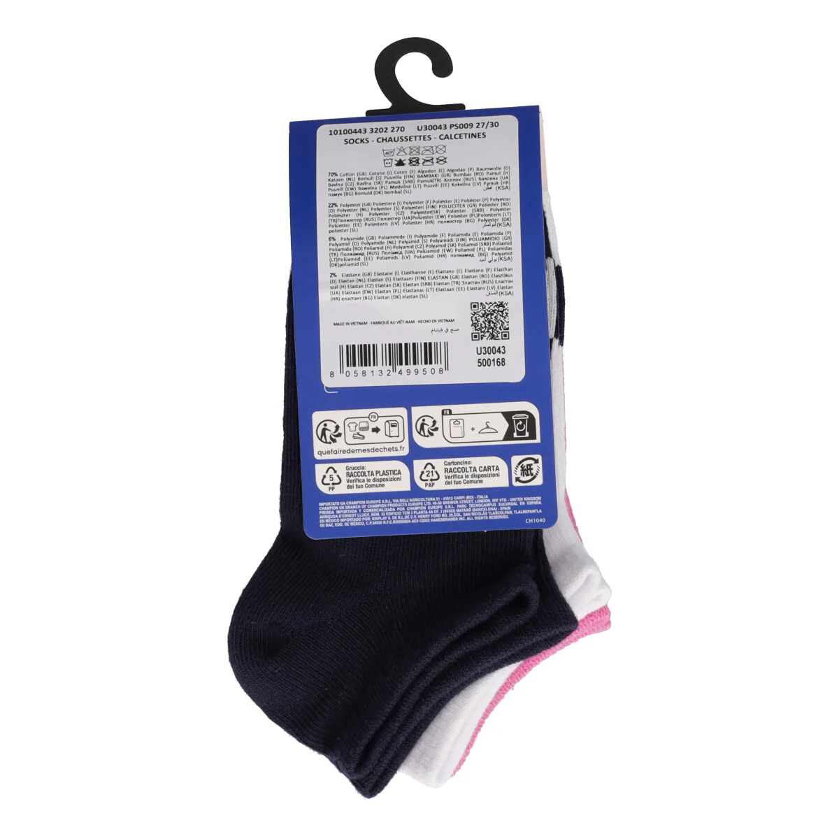3PK SNEAKER SOCKS - Image 4