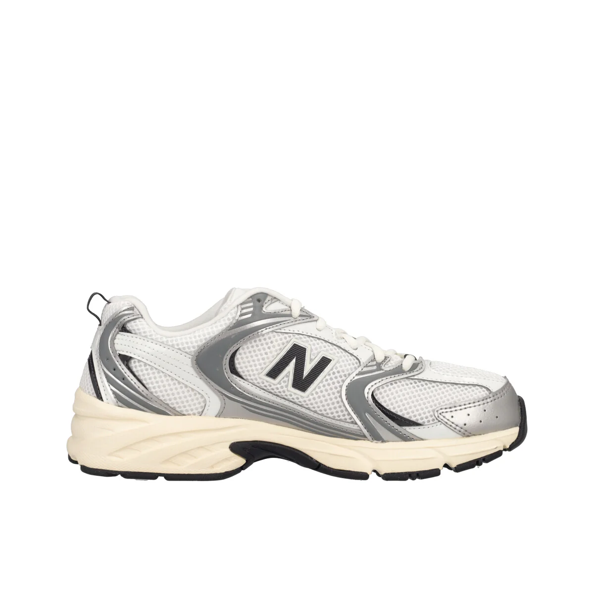530 Sneakers Uomo Bianche e Argento - Image 2