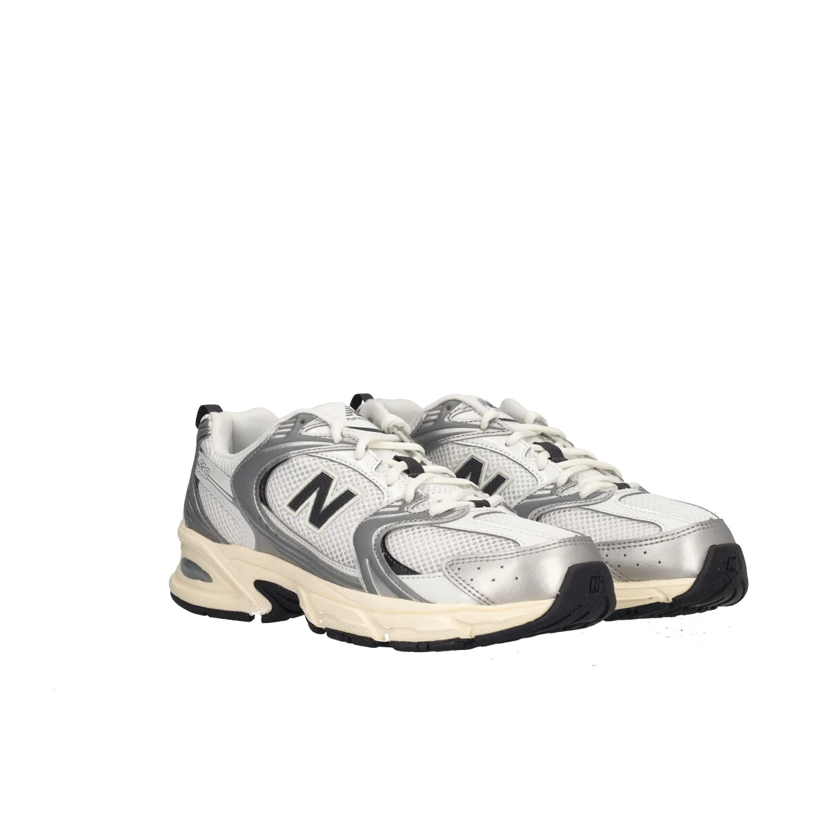 530 Sneakers Uomo Bianche e Argento - Image 3