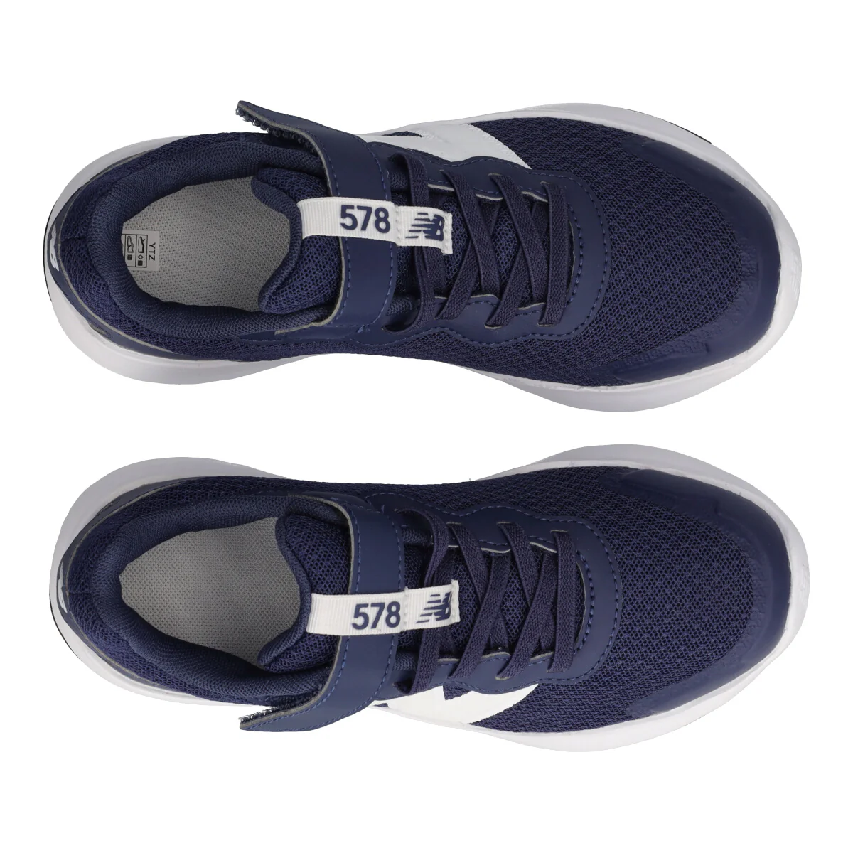 578 Sneakers Junior Blu e Bianche - Image 5
