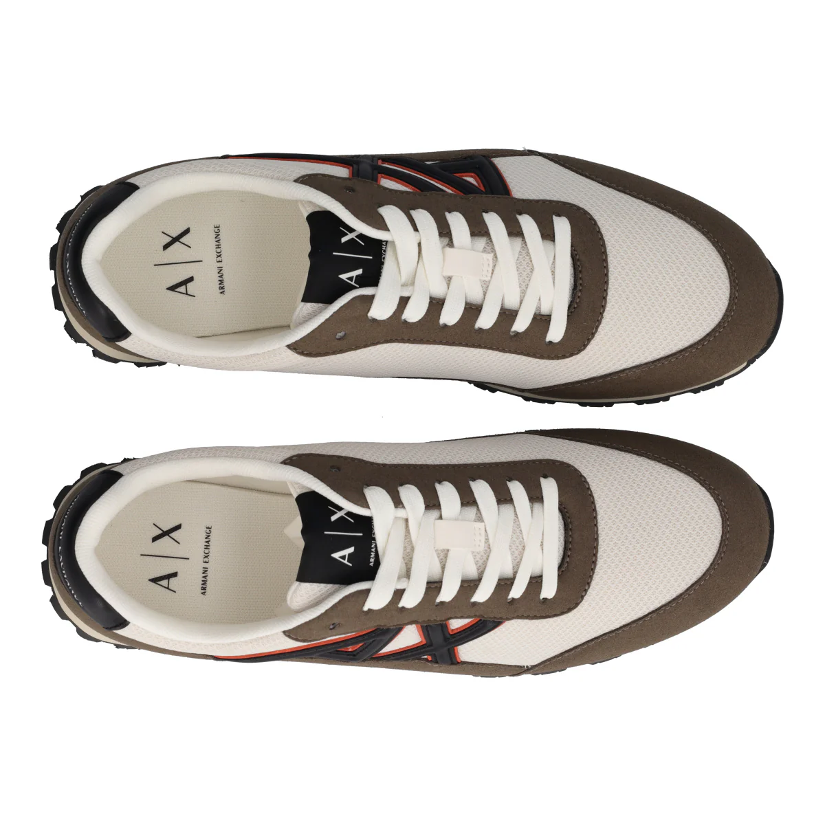 AF19388 Sneakers Uomo Beige e Verdi - Image 5