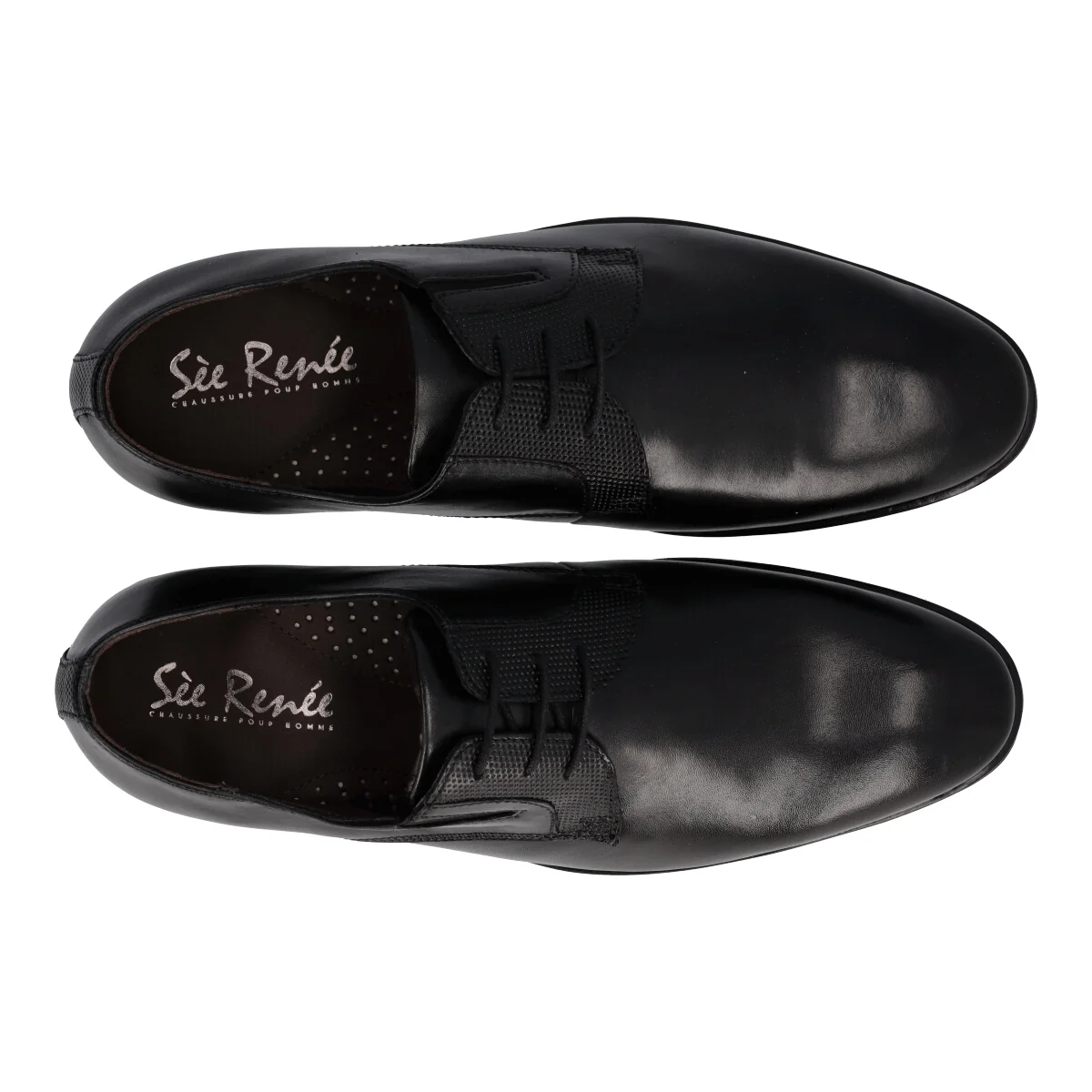 AIRTON Scarpe Eleganti Uomo Nere in Pelle - Image 5
