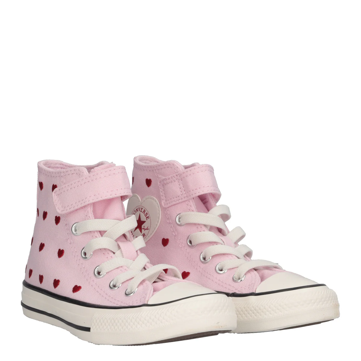ALL STAR HEARTS & ROSES Sneakers Bambina Rosa - Image 3