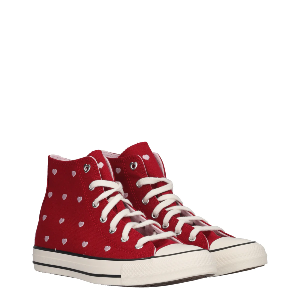 ALL STAR HEARTS & ROSES Sneakers Donna Rosse e Rosa - Image 3
