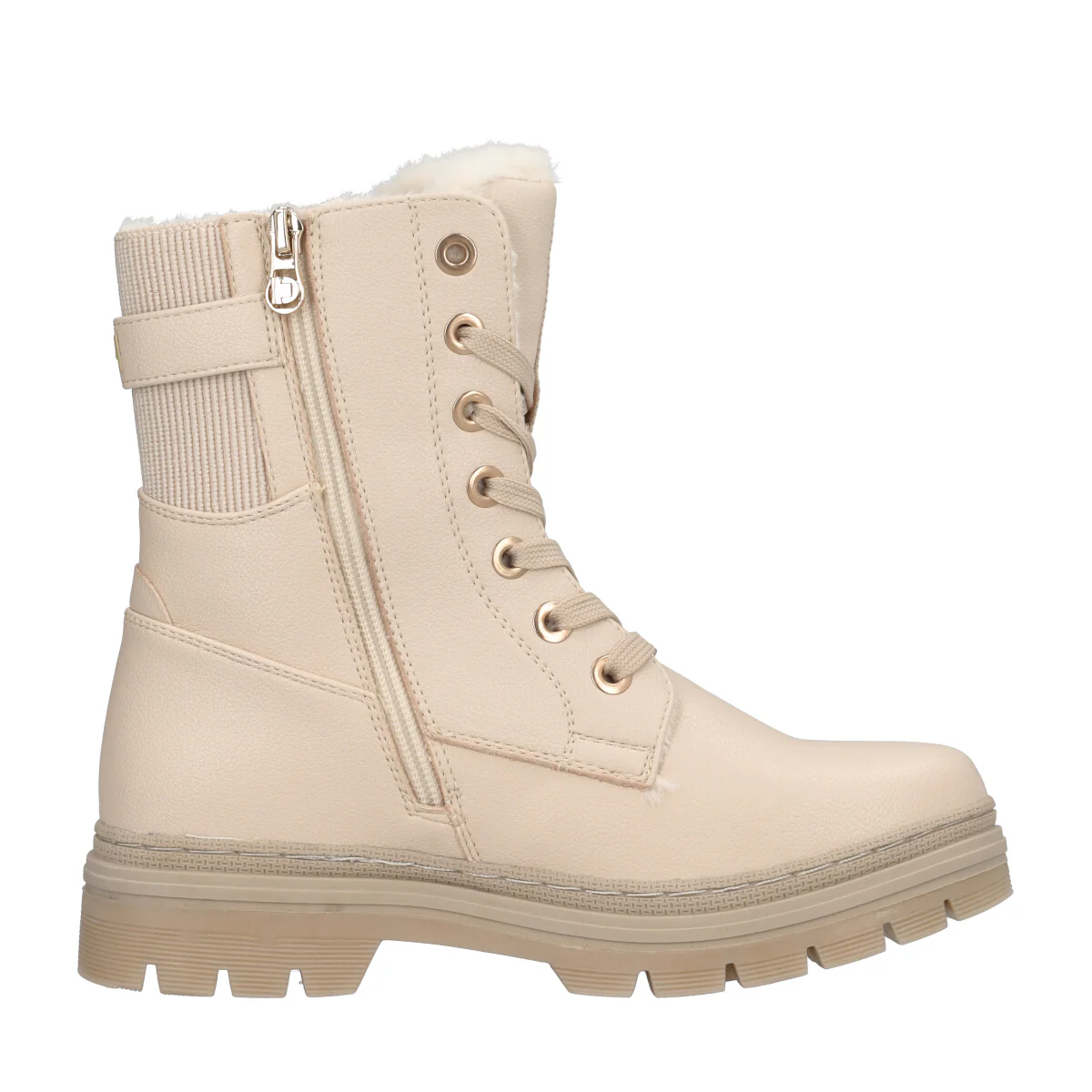 Anfibi Donna Beige - Image 2