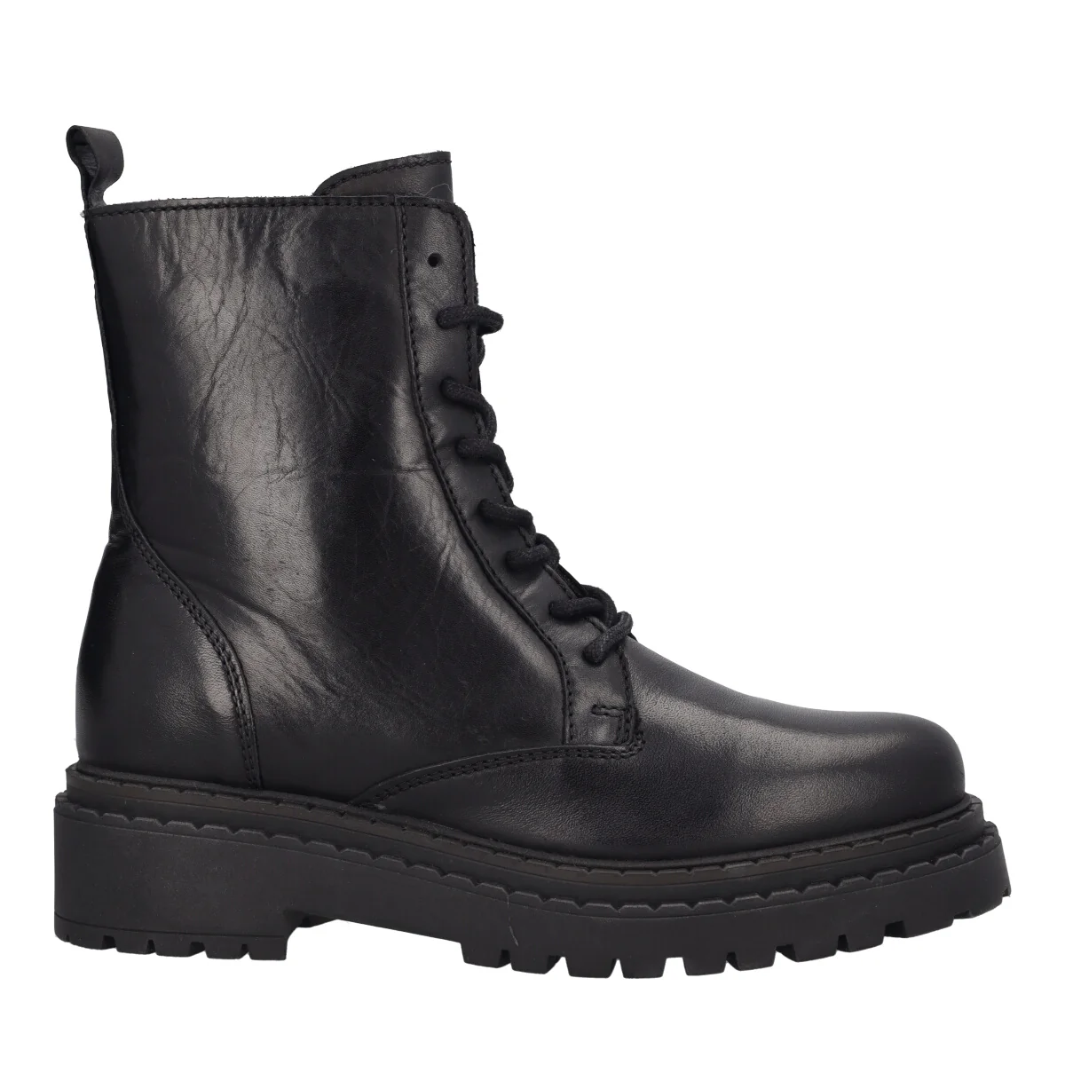 Anfibi Donna Nere in Pelle