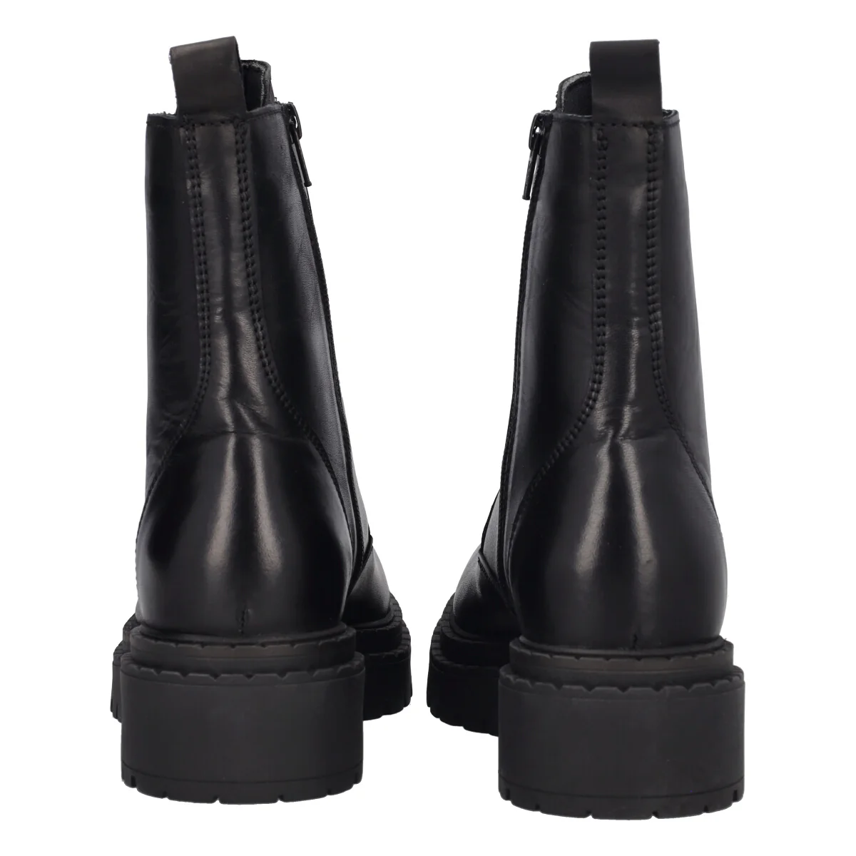 Anfibi Donna Nere in Pelle - Image 5