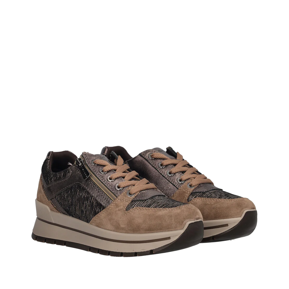 ANIKA Sneakers Donna Bronzo - Image 3