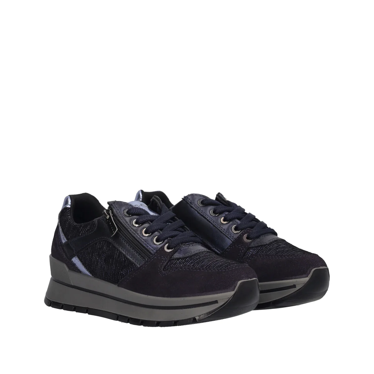 ANIKA Stringate Donna Blu - Image 3