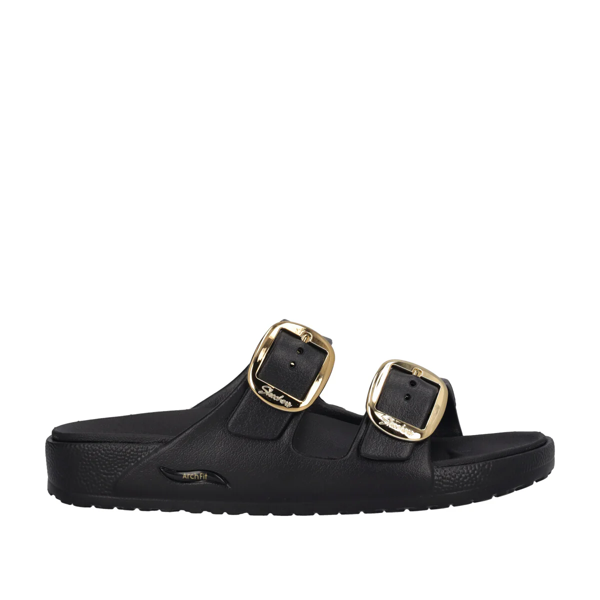 ARCH FIT CAL BREEZE GOLD STAR Ciabatte Donna Nere e Oro