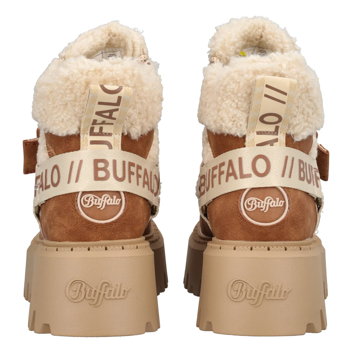 ASPEN Polacco Donna Beige e Cognac - Image 5