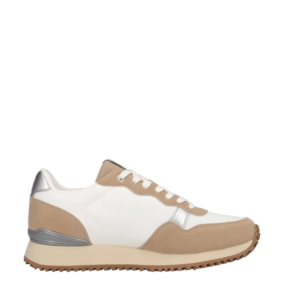ASTRA 01 Sneakers Donna Beige e Bianche - Image 2