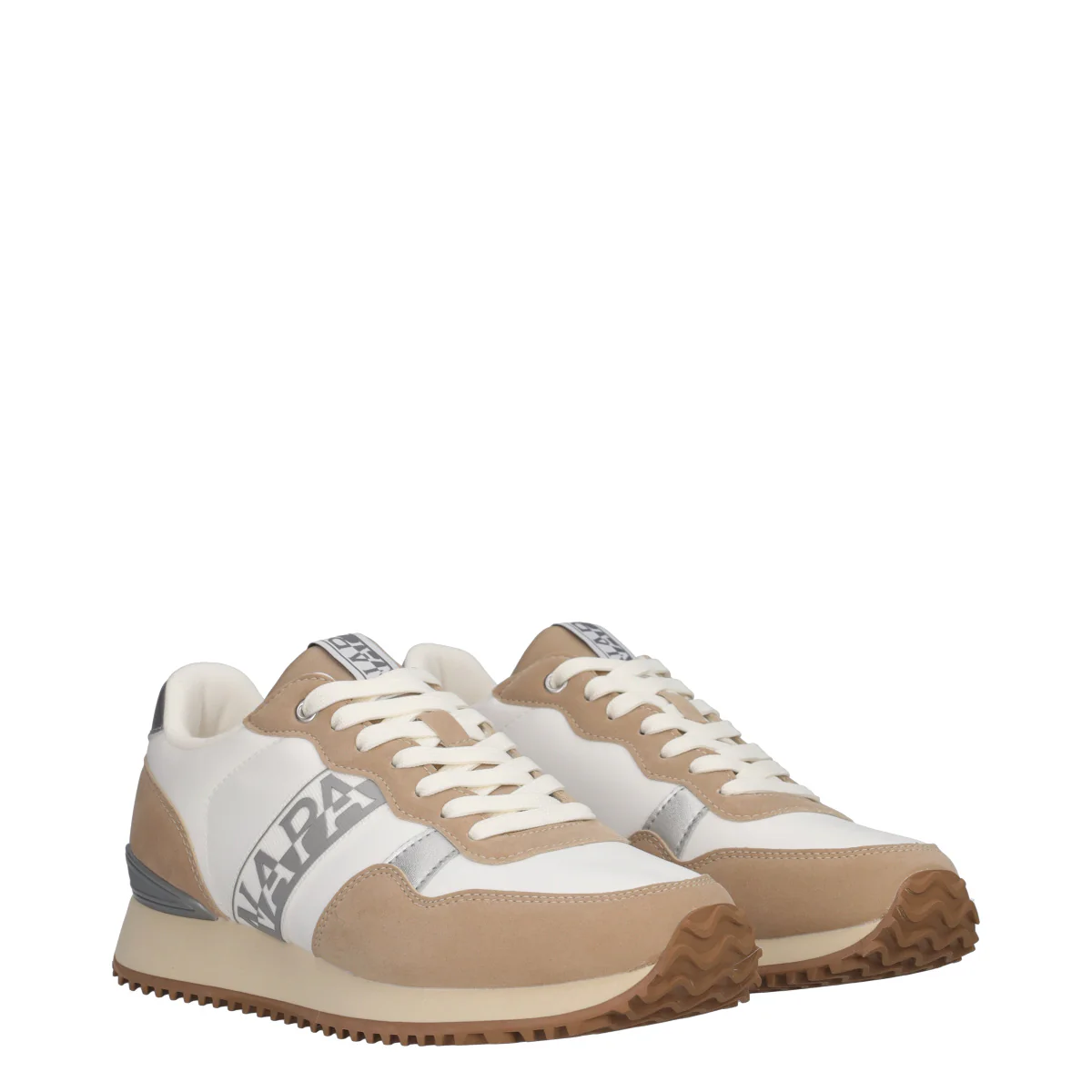 ASTRA 01 Sneakers Donna Beige e Bianche - Image 3
