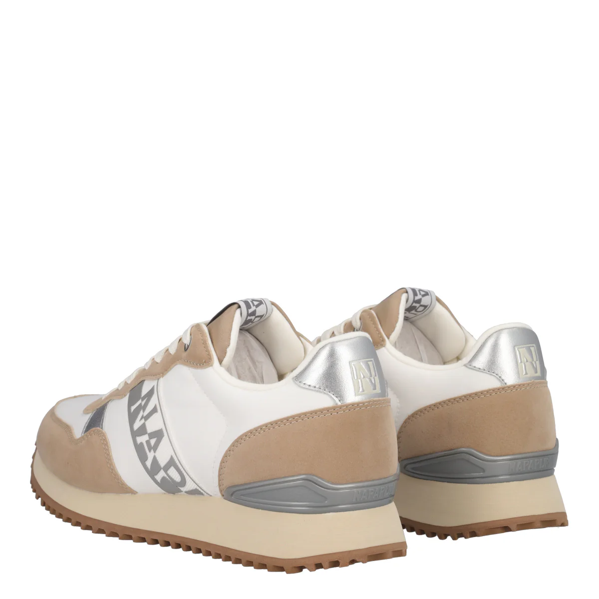 ASTRA 01 Sneakers Donna Beige e Bianche - Image 4