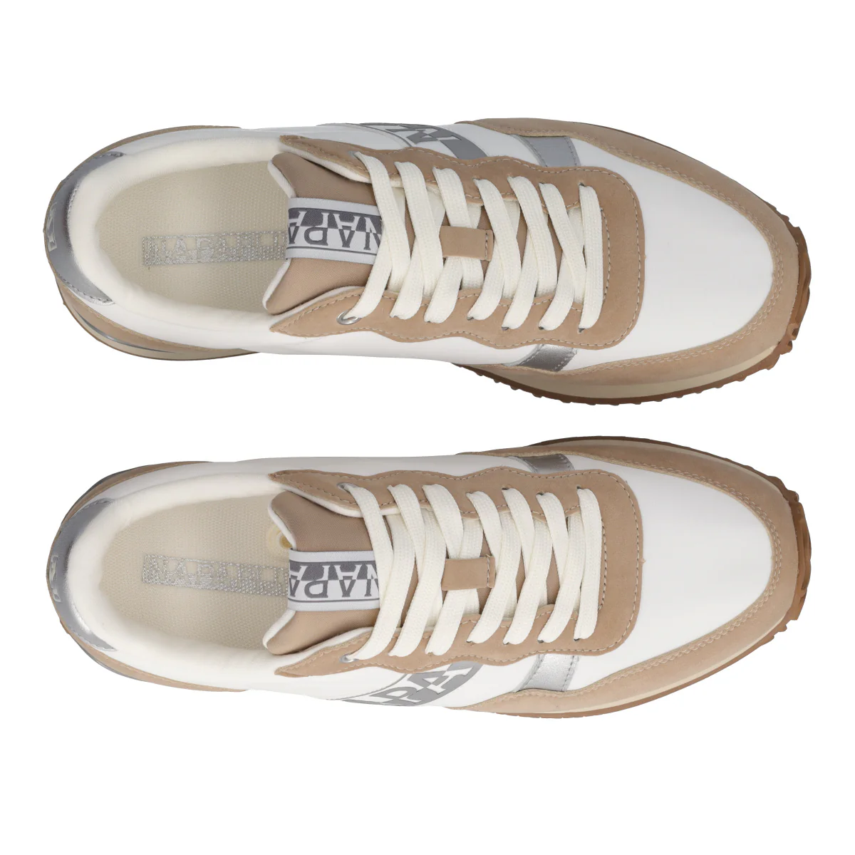 ASTRA 01 Sneakers Donna Beige e Bianche - Image 5