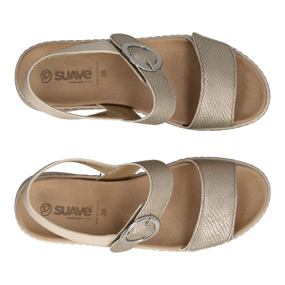 AZORES Sandali Donna Beige - Image 5