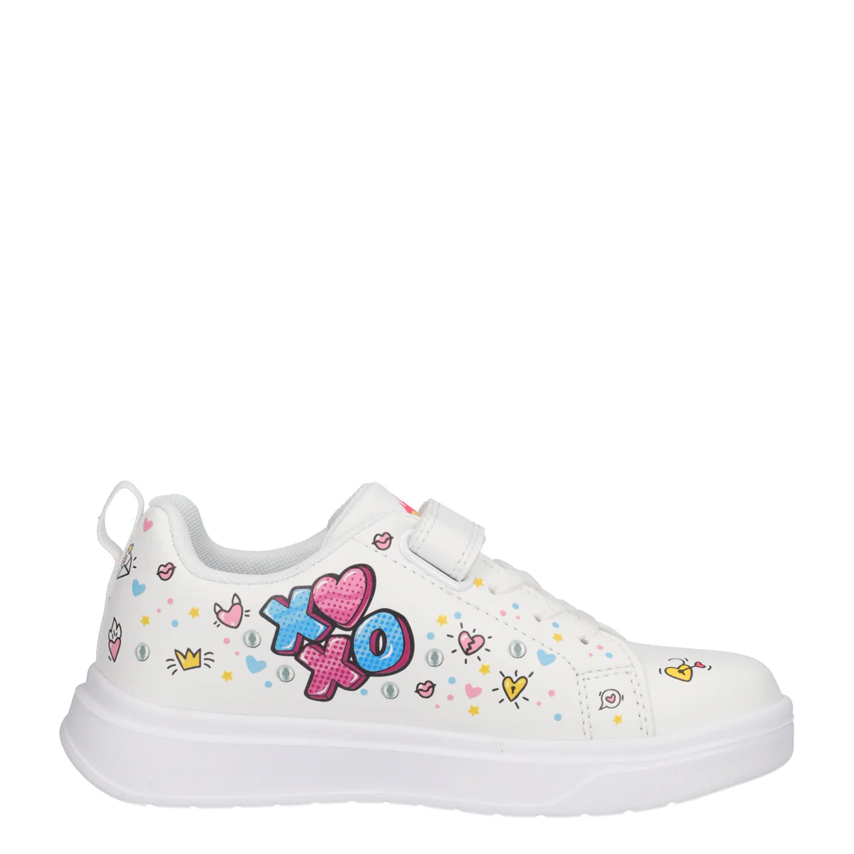 B&G GLAM Sneakers Bambina Bianche - Image 2