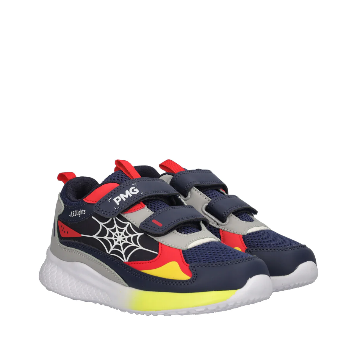 B&G INFINITY LIGHT Sneakers Bambino Blu con Luci - Image 3