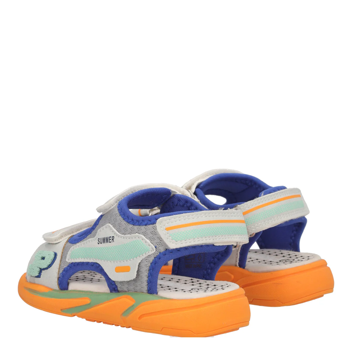 B&G SAND SPORTY Sandali Bambino Grigi - Image 4
