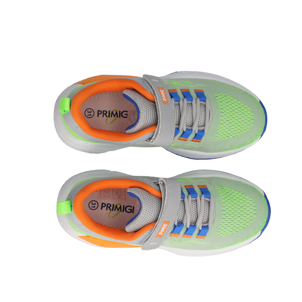 B&G STORM XL Sneakers Bambino Verde Fluo - Image 5
