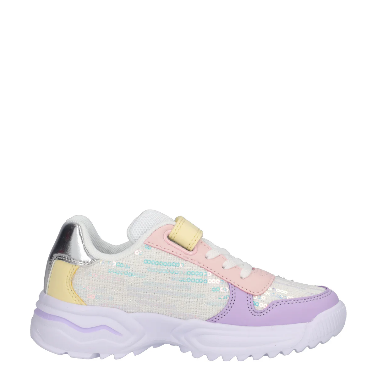 B&G STORM XL Sneakers Bambina Lilla con Luci - Image 2