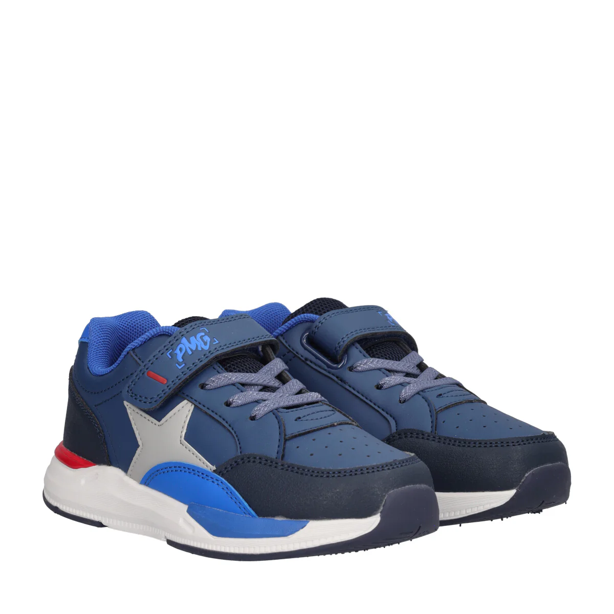 B&G SUPERMEGA Sneakers Bambino Blu - Image 3
