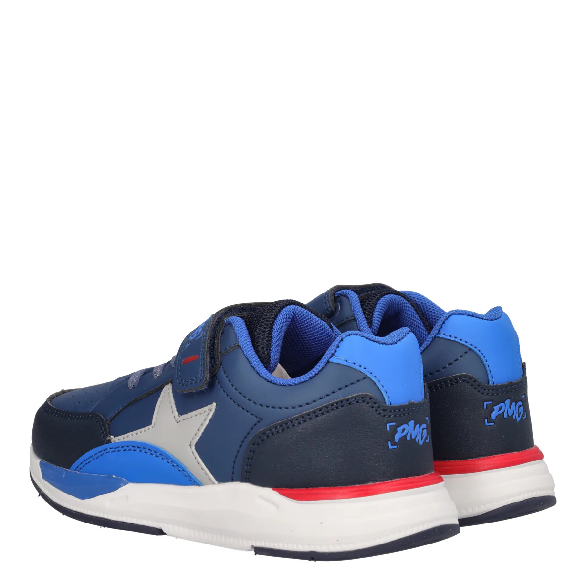 B&G SUPERMEGA Sneakers Bambino Blu - Image 4