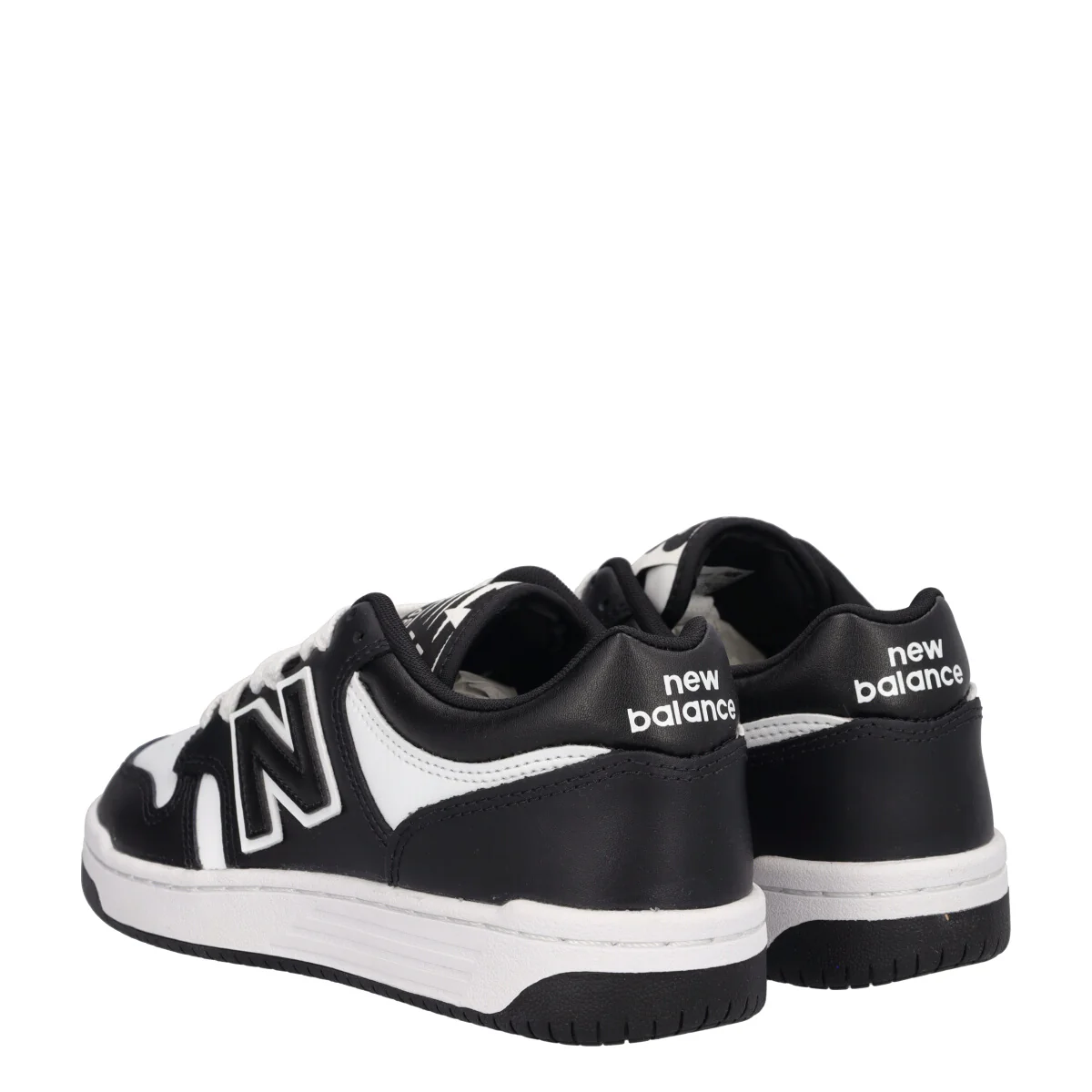 B480 Sneakers Junior Bianche e Nere - Image 4