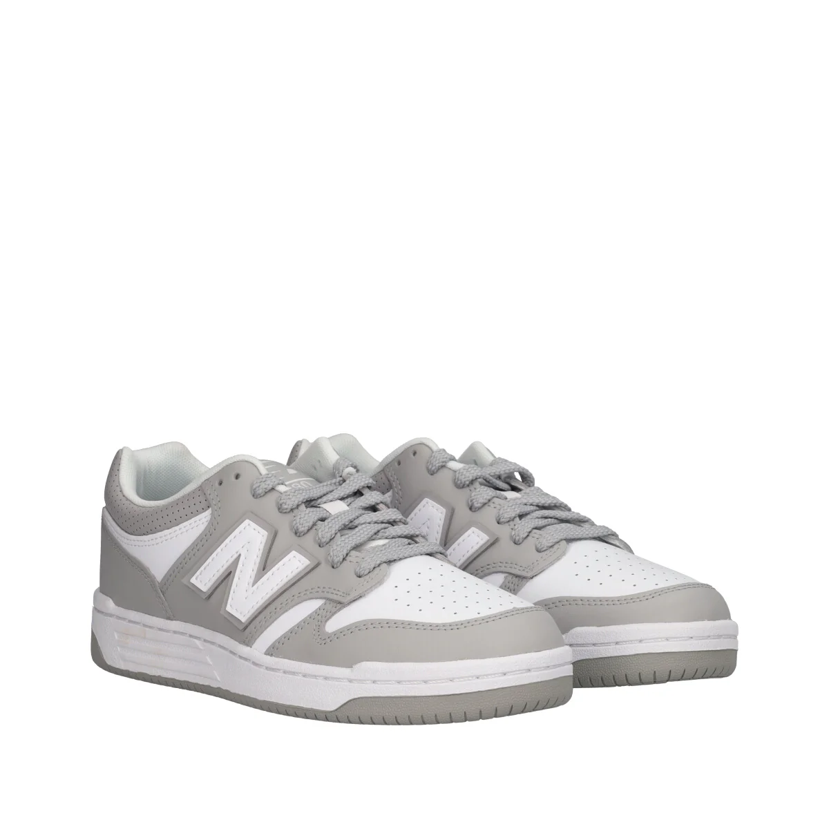 B480 Sneakers Junior Grigie e Bianche - Image 3