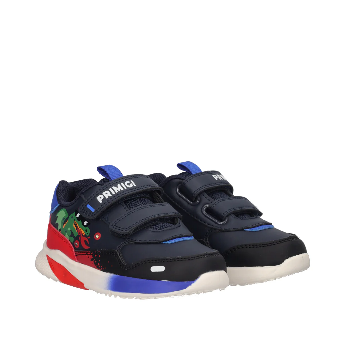 BABY INFINITY LIGHT Sneakers Bambino Blu e Rossa con Luci - Image 3