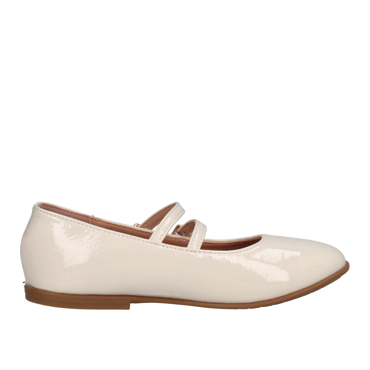 Ballerine Bambina Bianche in Vernice - Image 2