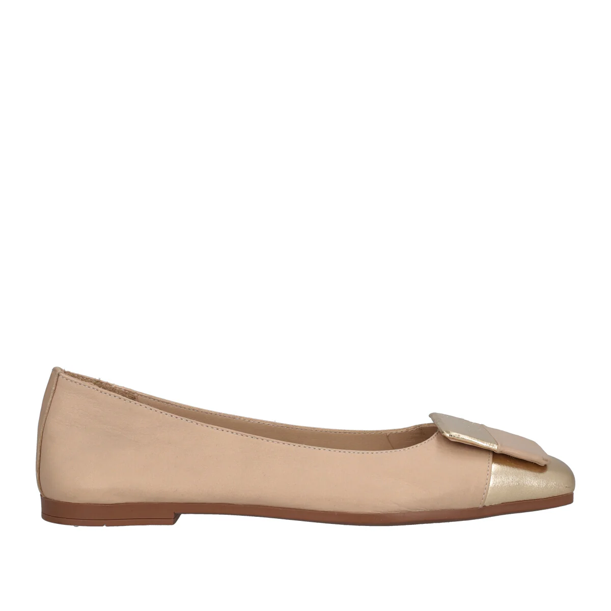 Ballerine Donna Beige e Oro