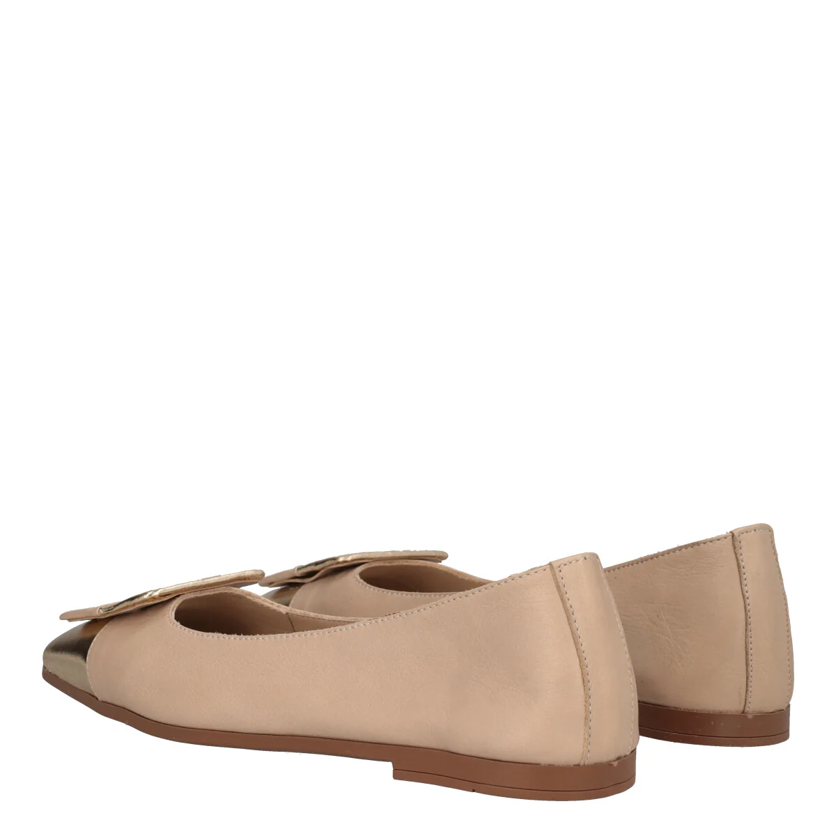 Ballerine Donna Beige e Oro - Image 4