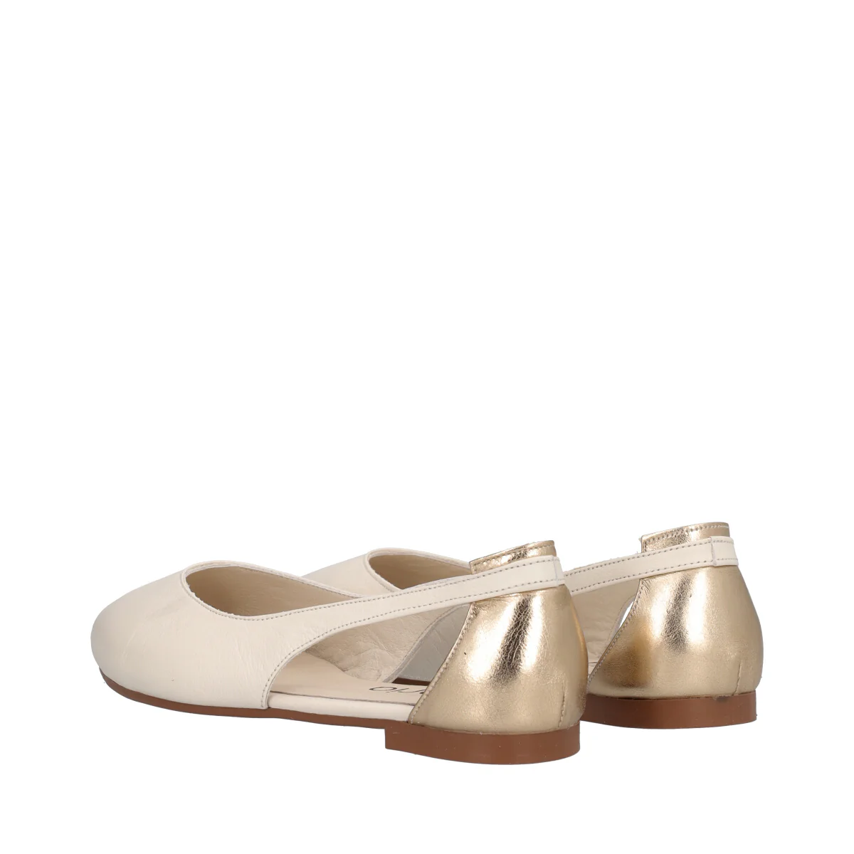Ballerine Donna Bianche e Oro - Image 4