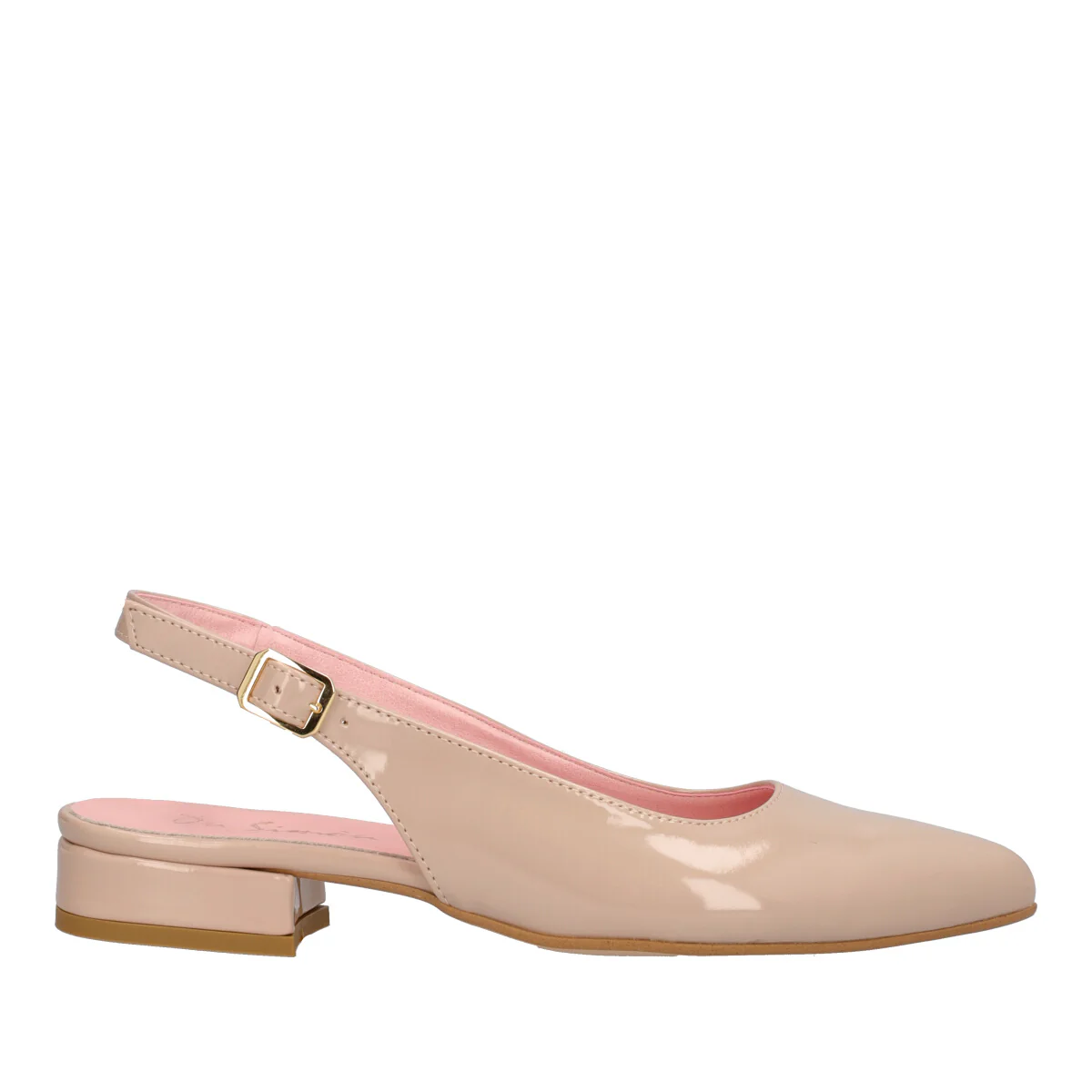 Ballerine in vernice nude