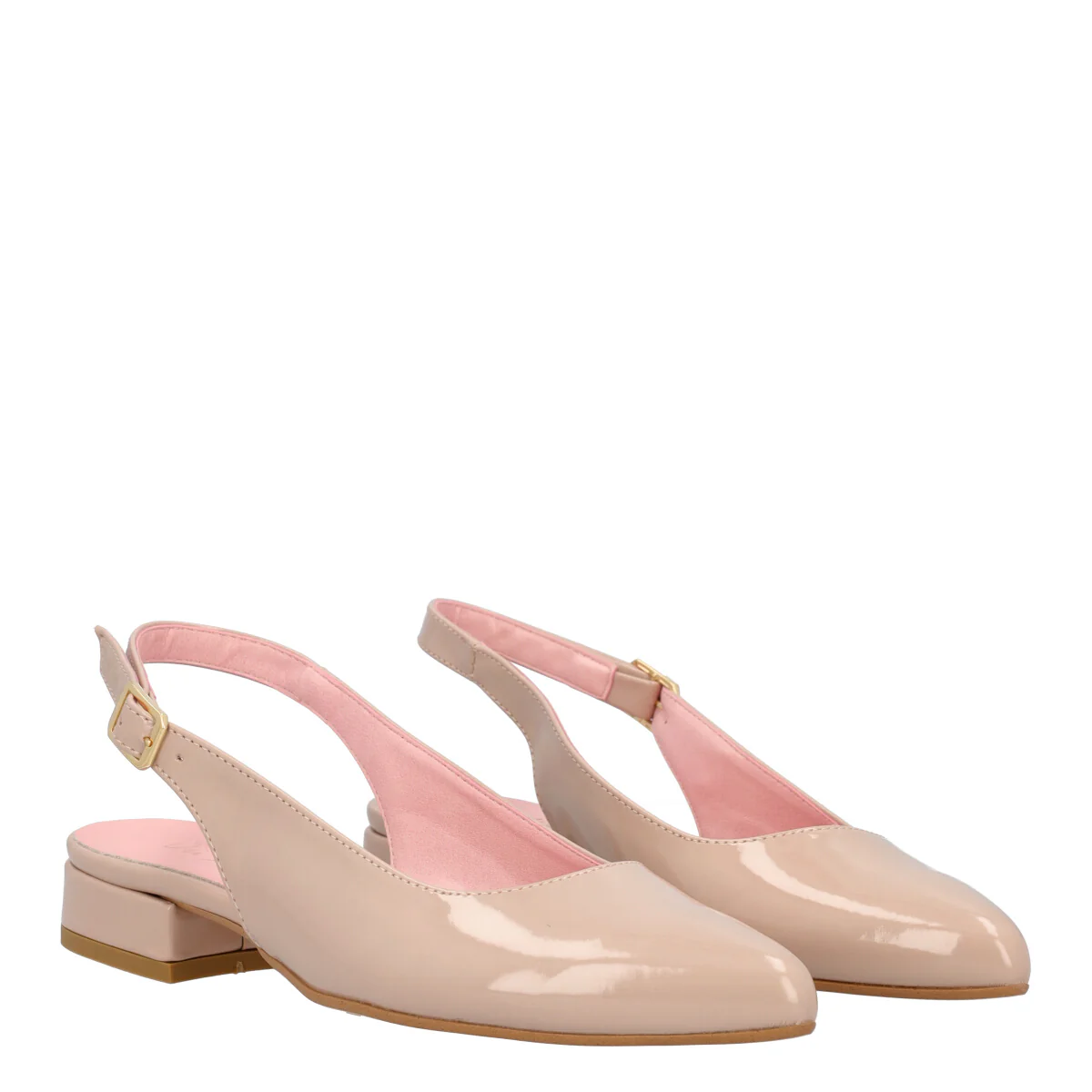 Ballerine in vernice nude - Image 3