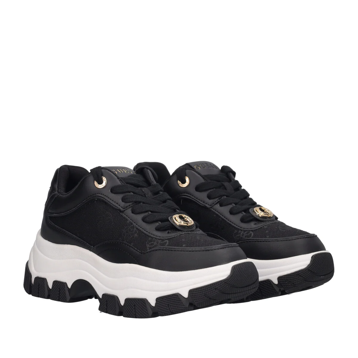 BERRETT2 Sneakers Donna Nere e Bianche - Image 3