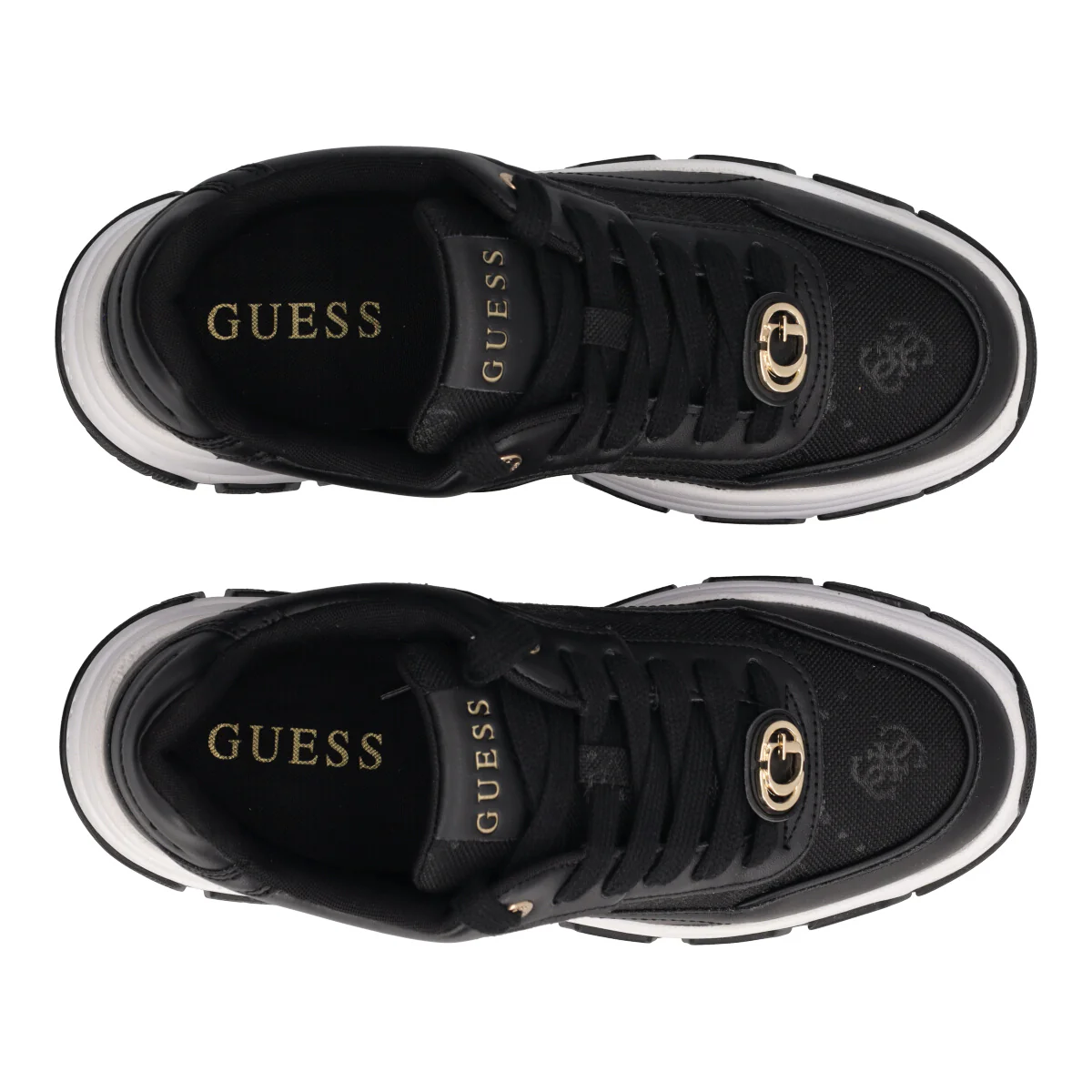 BERRETT2 Sneakers Donna Nere e Bianche - Image 5