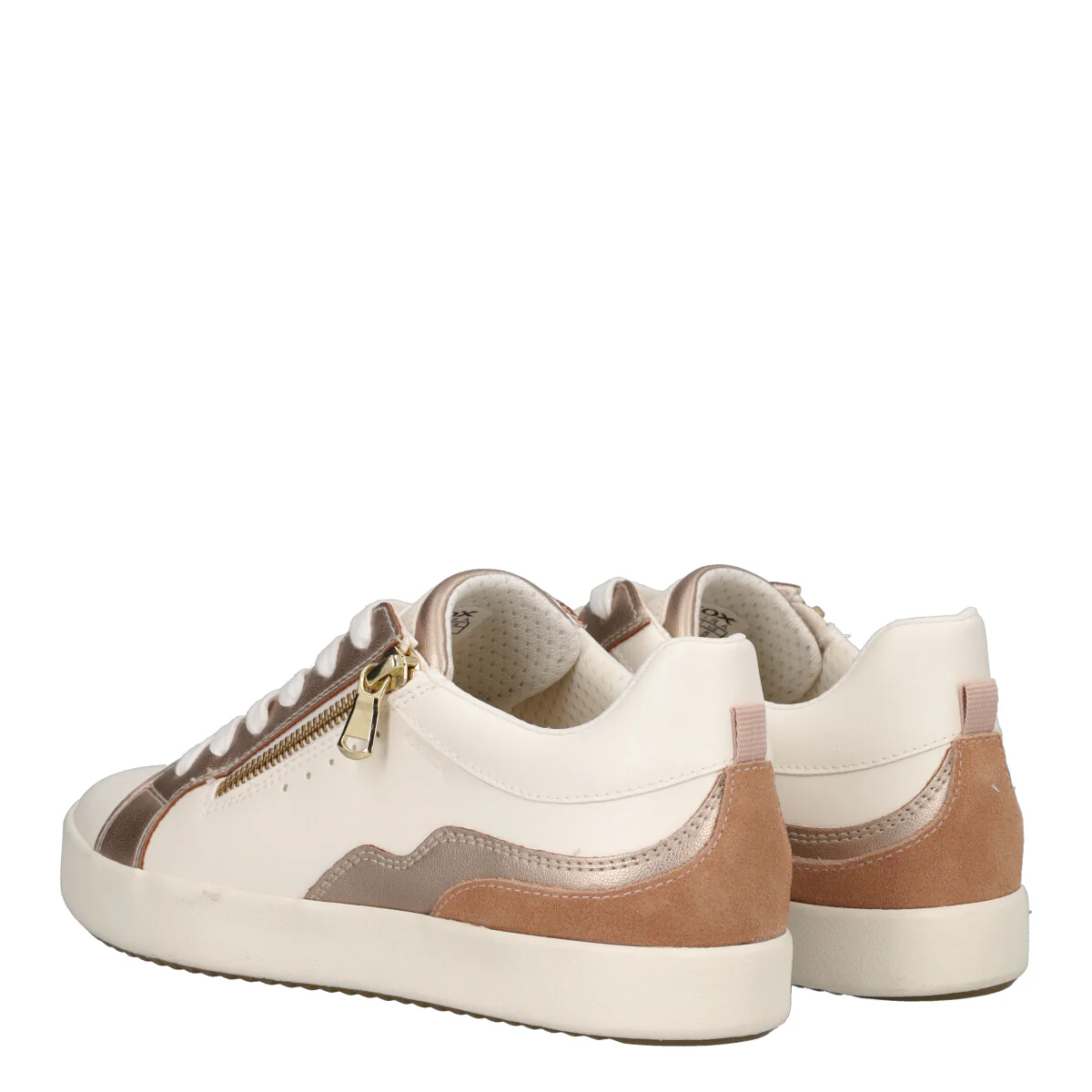 BLOMIEE Sneakers Donna Bianche e Bronzo - Image 4