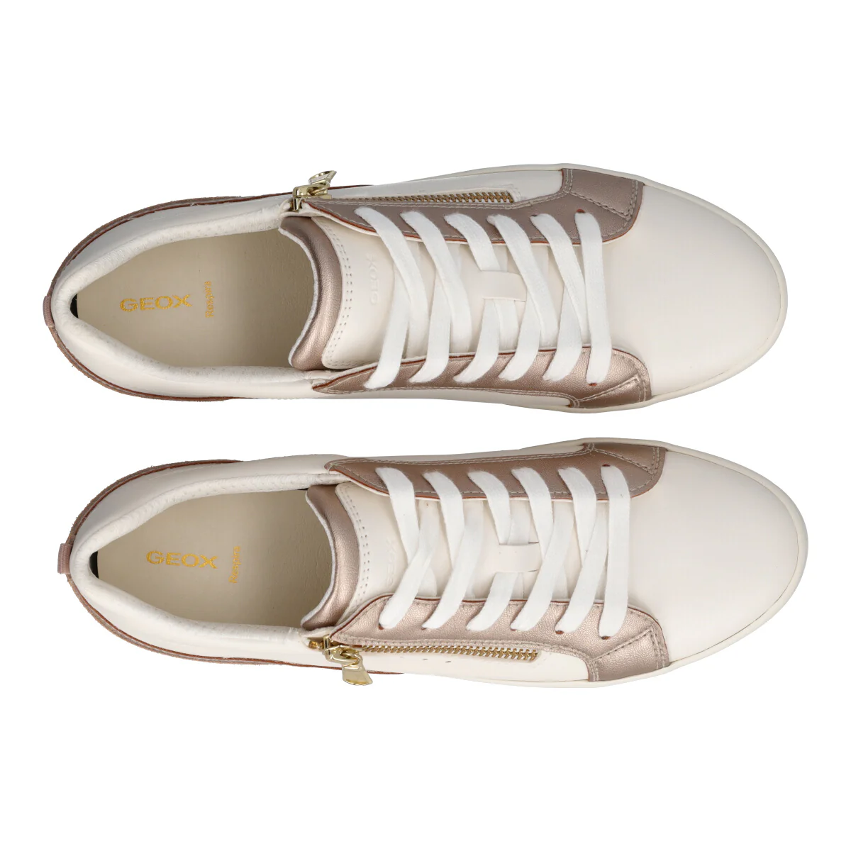 BLOMIEE Sneakers Donna Bianche e Bronzo - Image 5