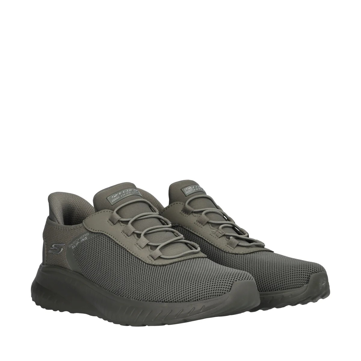 BOBS SQUAD CHAOS TOUGH WALK Sneakers Slip-on Uomo Verde - Image 3