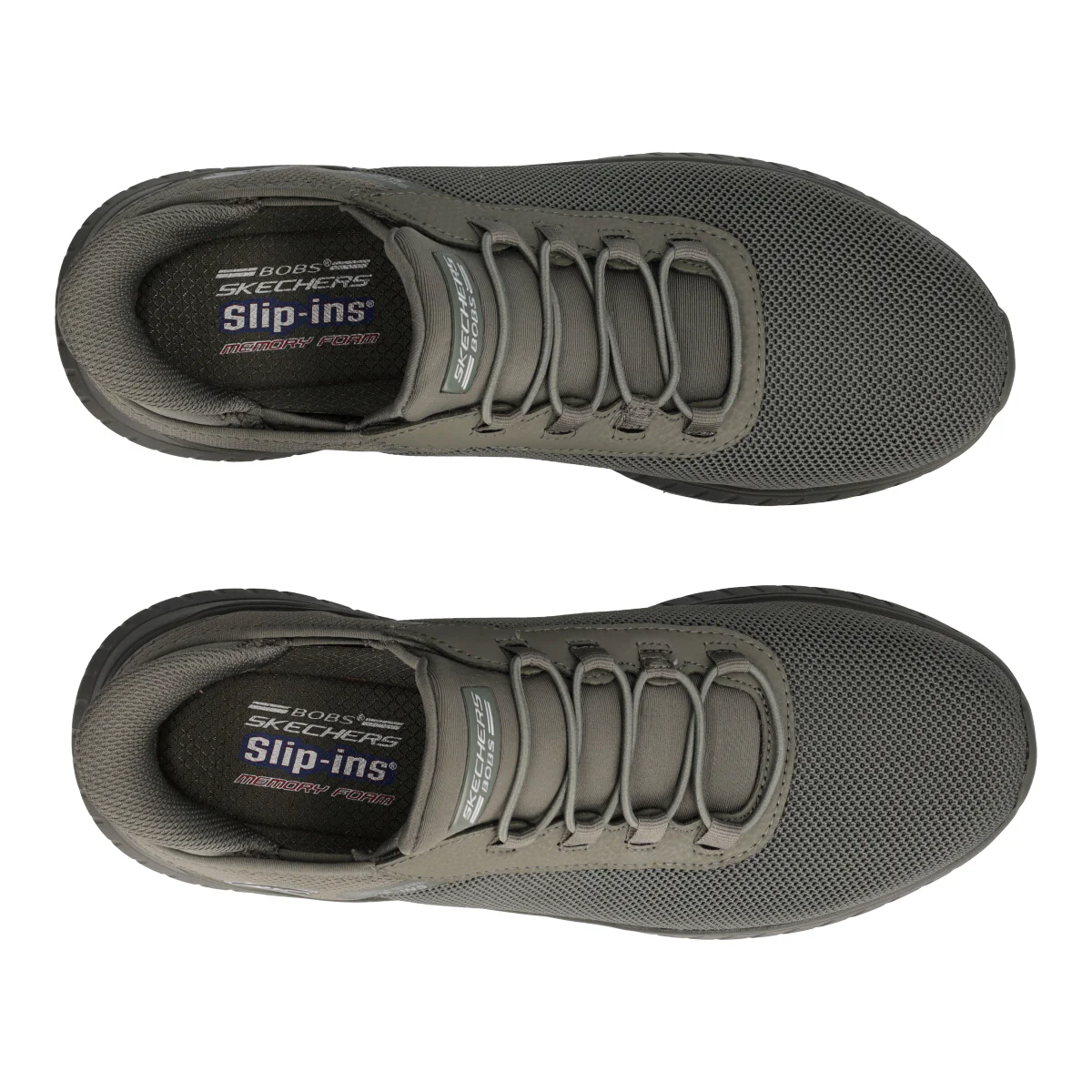 BOBS SQUAD CHAOS TOUGH WALK Sneakers Slip-on Uomo Verde - Image 5