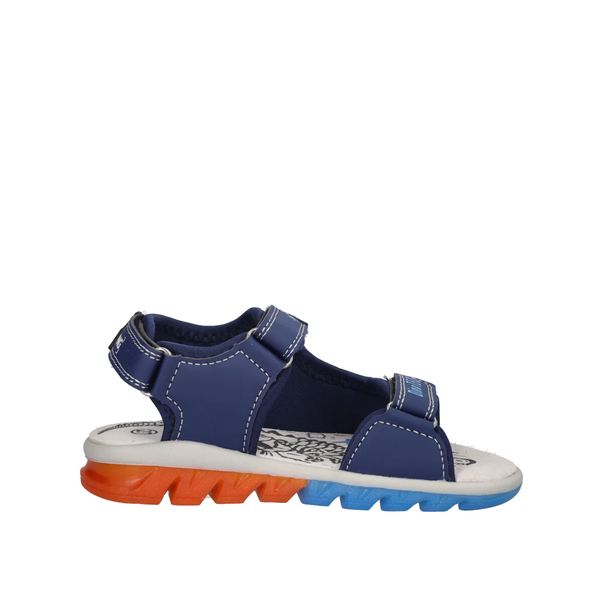 BOY SAND LIGHT Sandali Bambino Blu con Luci - Image 2
