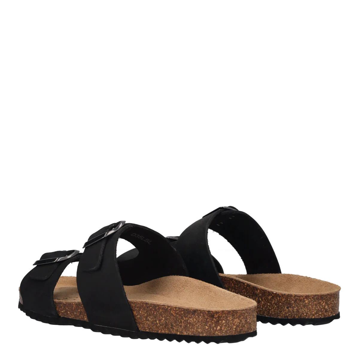 BRIONIA Ciabatte Donna Nere in Pelle - Image 4