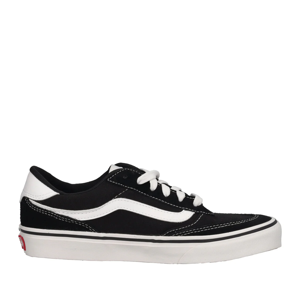 BROOKLYN LS Sneakers Donna Bianche e Nere - Image 2