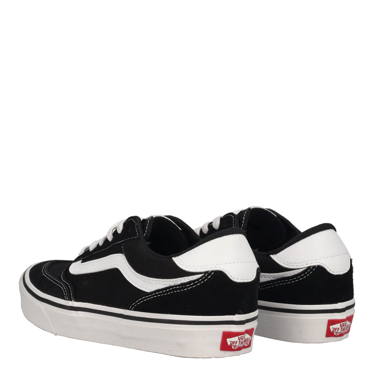 BROOKLYN LS Sneakers Donna Bianche e Nere - Image 4