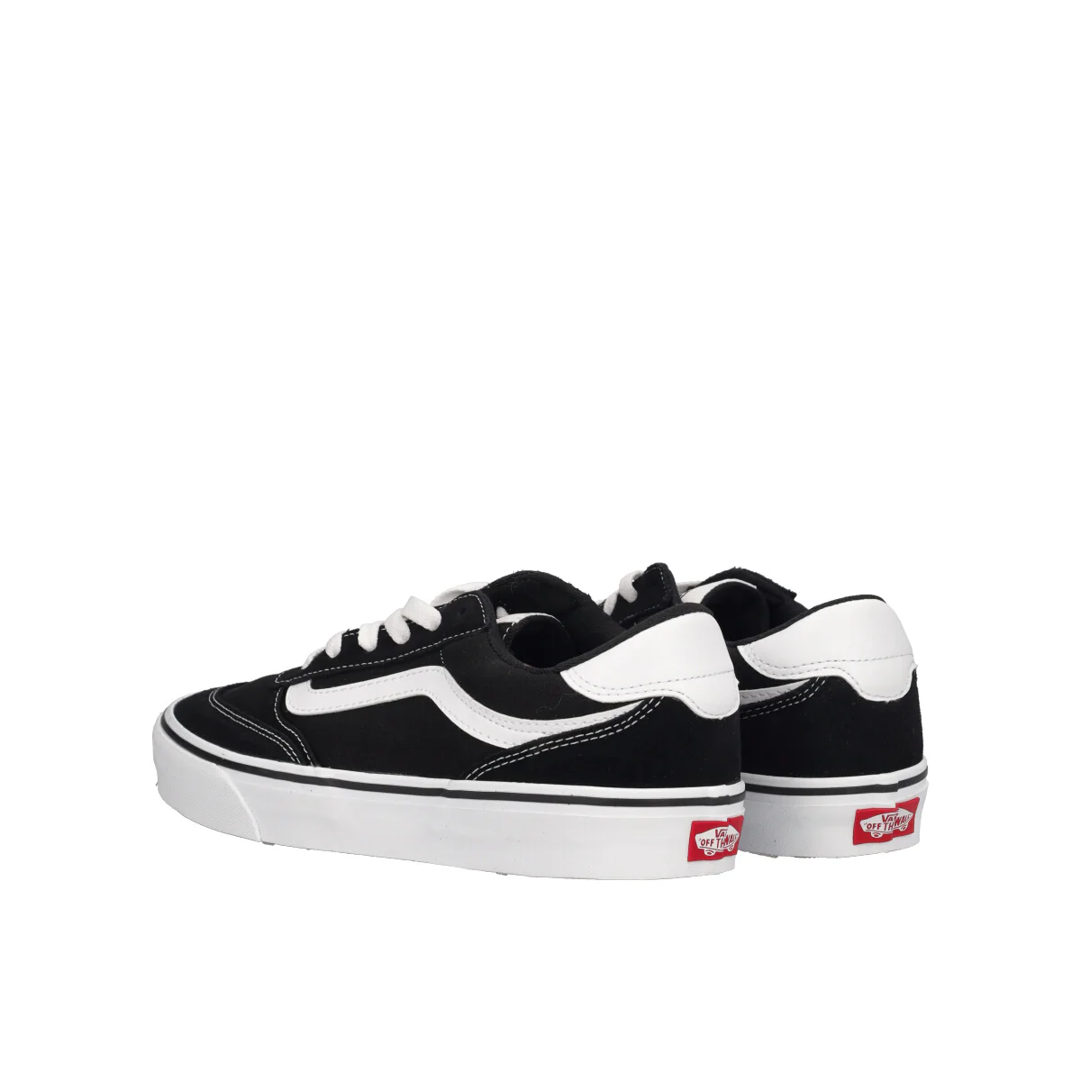 BROOKLYN LS Sneakers Uomo Nere e Bianche - Image 4