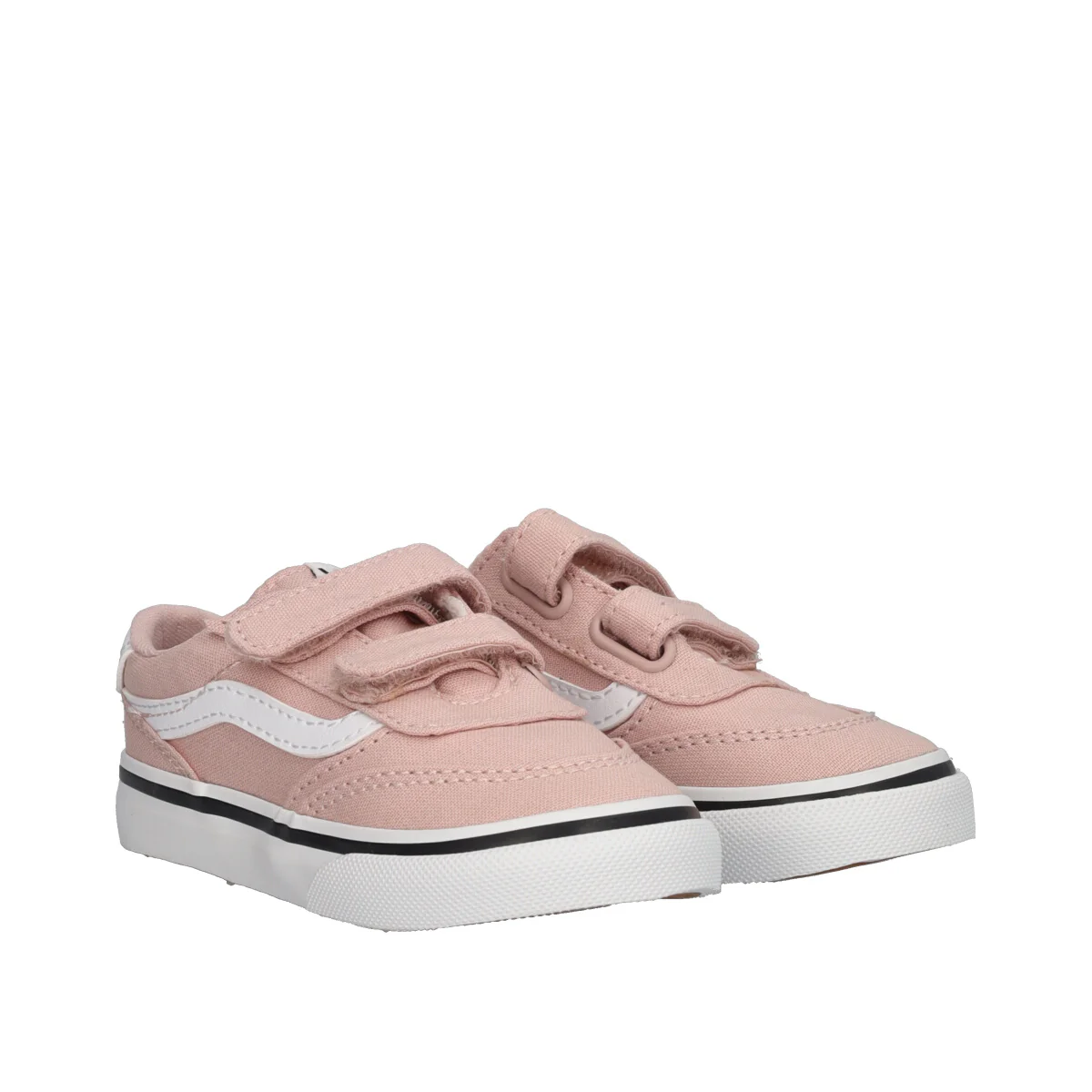 BROOKLYN LS V Sneakers Bambina Rosa e Bianche - Image 3